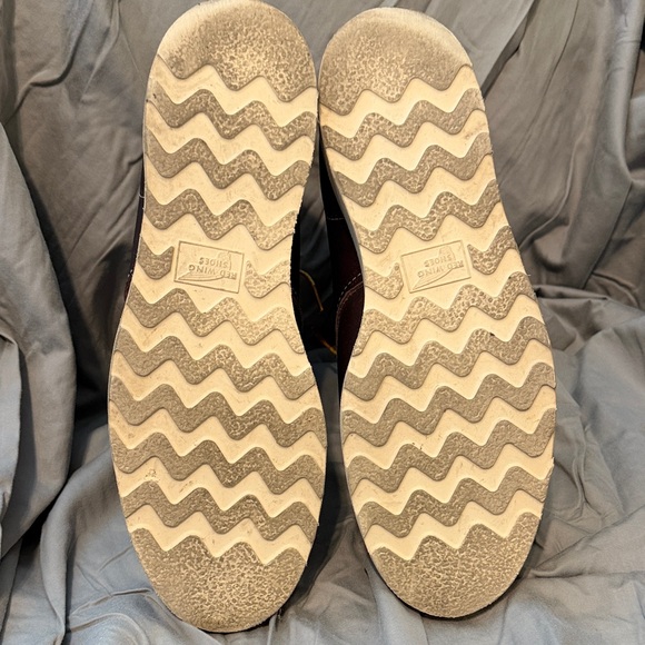 Red Wing Shoes Dark Brown Leather Men's Boots - Picture 5 of 6